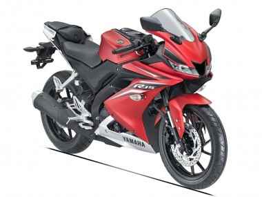 Carénages Moto Yamaha YZF R15 2018-2024 - Rouge Mat Noir Vendre
