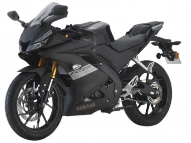 Carénages Moto Yamaha YZF R15 2018-2024 - Noir Mat Argent Vendre