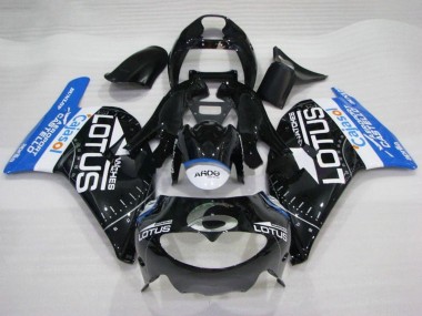 Carénages Moto Aprilia RS250 1995-1997 - Noir Brillant Blanc Bleu Lotus Vendre