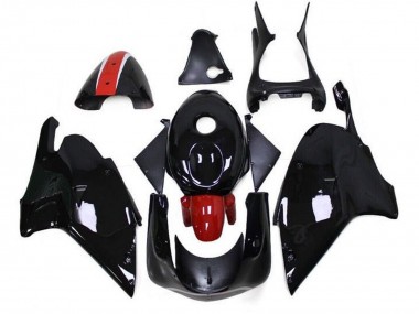 Carénages Moto Aprilia RS250 1999-2004 - Noir Brillant Rouge Vendre