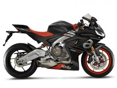 Carénages Moto Aprilia RS660 2020-2024 - Noir Mat Argent Rouge Vendre