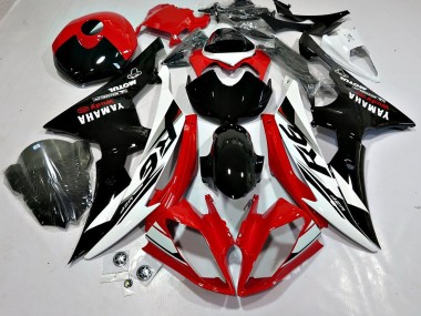 Carénages Moto Yamaha YZF 600 R6 2008-2016 - Blanc Rouge Noir Brillant Motul Michelin Vendre
