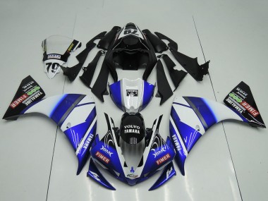 Carénages Moto Yamaha YZF R1 2009-2011 - Blanc Bleu Noir Sterilgarda Vendre