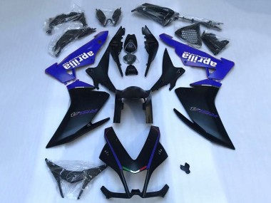 Carénages Moto Aprilia RSV4 1000 2009-2015 - Noir Mat Bleu Vendre