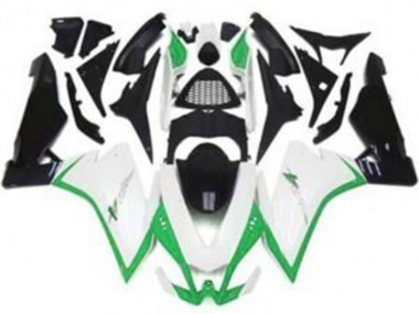 Carénages Moto Aprilia RSV4 1000 2009-2015 - Blanc Vert Noir Vendre
