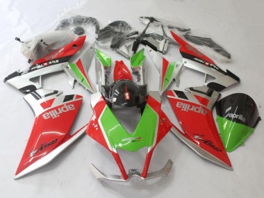 Carénage Moto Aprilia RSV4 1000 2009-2015 - Rouge Argent Vert Noir Vendre