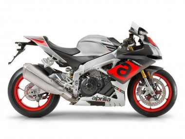 Carénages Moto Aprilia RSV4 1000 2009-2015 - Argent Rouge Noir Vendre
