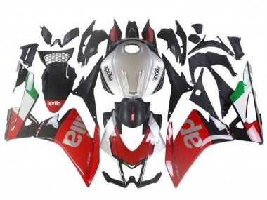 Carénages Moto Aprilia RSV4 1000 2009-2015 - Rouge Argent Noir Vert Vendre