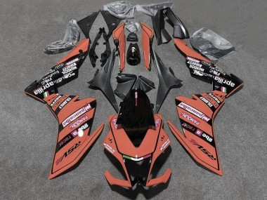 Carénages Moto Aprilia RSV4 1000 2009-2015 - Orange Noir Vendre
