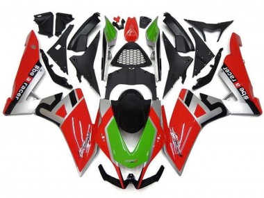 Carénages Moto Aprilia RSV4 1000 2009-2015 - Rouge Argent Vert Noir Vendre
