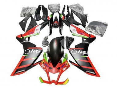 Carénages Moto Aprilia RSV4 1000 2009-2015 - Noir Mat Rouge Vert Blanc Vendre