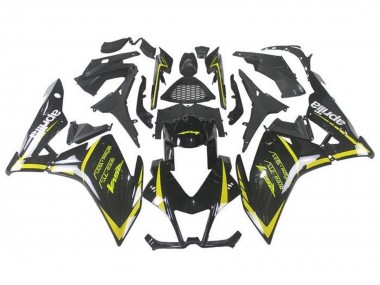 Carénages Moto Aprilia RSV4 1000 2009-2015 - Noir Jaune Vendre