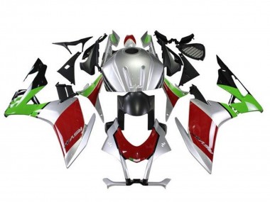 Kits Carénage Moto Aprilia RSV4 1000 2016-2020 - Argent Rouge Noir Vert Vendre
