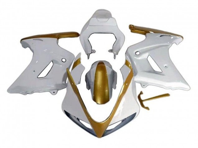 Carénages Moto Suzuki SV650 2003-2013 - Blanc Or