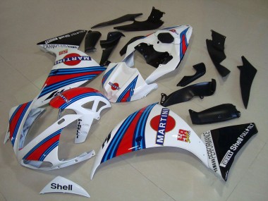 Carénages Moto Yamaha YZF R1 2009-2011 - Blanc Bleu Rouge Noir Martini Vendre