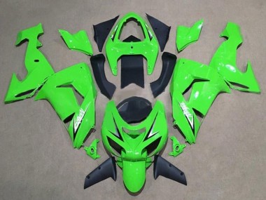 Carénages Moto Kawasaki ZX10R 2006-2007 - Vert Blanc Noir Vendre