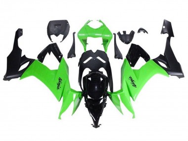 Carénages Moto Kawasaki ZX10R 2008-2010 - Vert Noir Vendre