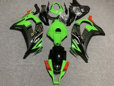 Carénages Moto Kawasaki ZX10R 2011-2015 - Vert Noir Rouge Rayon de Miel Vendre