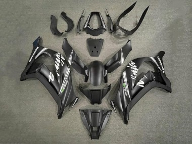 Carénages Moto Kawasaki ZX10R 2011-2015 - Noir Mat Blanc Vendre