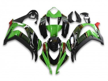 Carénages Moto Kawasaki ZX10R 2016-2020 - Vert Noir Brillant Rouge Rayon de Miel Vendre