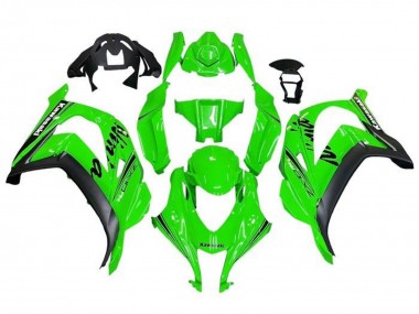 Carénages Moto Kawasaki ZX10R 2016-2020 - Vert Noir Vendre