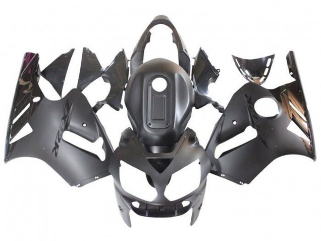 Carénages Moto Kawasaki ZX12R 2000-2001 - Noir Mat Noir Brillant