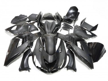 Carénages Moto Kawasaki ZX14R ZZR1400 2006-2011 - Fausse Fibre de Carbone Vendre