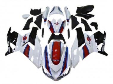 Carénages Moto Kawasaki ZX14R ZZR1400 2006-2011 - Blanc Rouge Bleu Noir Martini Vendre