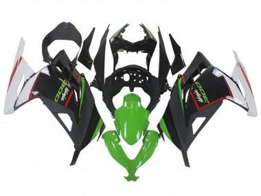 Carénages Moto Kawasaki EX300 2013-2024 - Blanc Rouge Vert Noir Vendre
