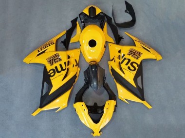 Carénages Moto Kawasaki EX300 2013-2024 - Jaune Noir Supreme Vendre