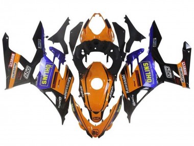 Carénages Moto Kawasaki Ninja 400 2018-2024 - Orange Noir Bleu Jaune OHLINS Vendre