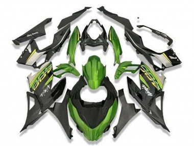 Carénages Moto Kawasaki Ninja 400 2018-2024 - Vert Noir Gris Vendre
