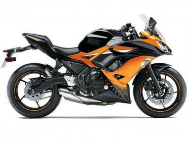 Carénages Moto Kawasaki Ninja 650 EX650 2017-2019 - Orange Noir Vendre