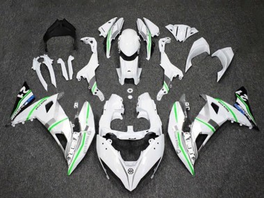 Carénages Moto Kawasaki Ninja 650 EX650 2017-2019 - Blanc Argent Vert Bleu Vendre