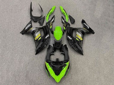 Carénages Moto Kawasaki Ninja 650 EX650 2017-2019 - Vert Jaune Gris Noir Vendre