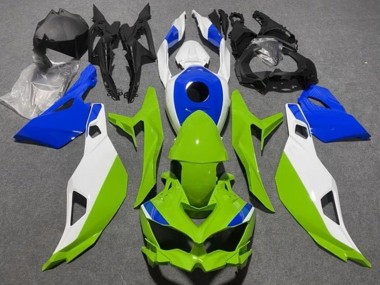Carénages Moto Kawasaki ZX25R ZX-25R 2019-2025 - Blanc Bleu Vert Vendre