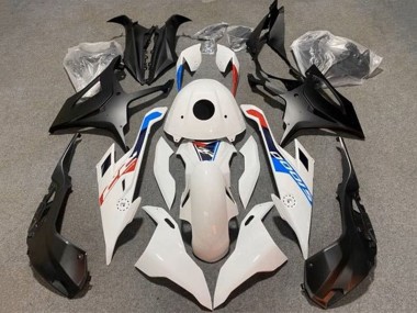 Carénages Moto BMW S1000RR 2019-2022 - Blanc Brillant Noir Mat Bleu Vendre