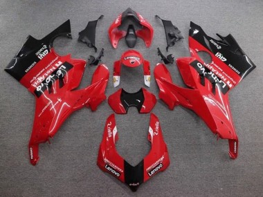 Carénages Moto Ducati Panigale V4 V4S 2020-2021 - Rouge Noir Brillant Lenovo Vendre