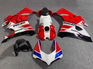 Carénages Moto Ducati Panigale V4 V4S 2020-2021 - Blanc Rouge Bleu Noir Brillant Vendre