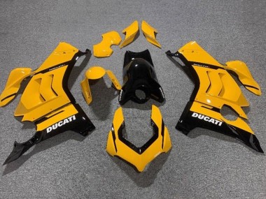 Carénages Moto Ducati Panigale V4 V4S 2020-2021 - Jaune Noir Brillant Vendre
