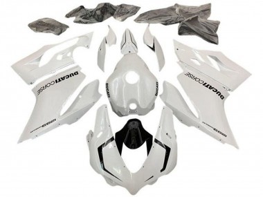Carénages Moto Ducati 1299 2015-2020 - Blanc Perle Vendre