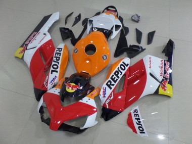 Carénages Moto Honda CBR1000RR 2004-2005 - Orange Blanc Rouge Noir Brillant Repsol Red Bull HRC Vendre