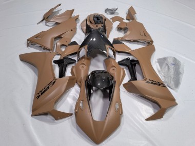 Carénages Moto Honda CBR1000RR 2017-2024 - Brun Noir Fausse Fibre de Carbone Vendre