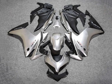 Carénages Moto Honda CBR500R 2013-2015 - Argent Noir Mat Vendre
