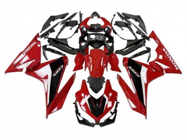 Carénage Moto Honda CBR500R 2019-2021 - Rouge Blanc Noir Vendre
