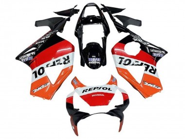 Carénages Moto Honda CBR900RR 954 2002-2003 - Blanc Orange Rouge Noir Brillant Repsol Vendre