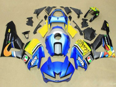 Carénages Moto Honda CBR600RR 2013-2026 - Bleu Jaune Noir Mat Vert Monstre Vendre