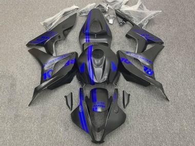 Carénages Moto Honda CBR600RR 2007-2008 - Bleu Noir Mat Repsol Vendre
