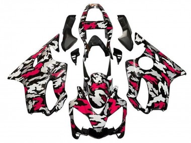 Carénages Moto Honda CBR600 F4i 2001-2003 - Noir Rouge Gris Camouflage Vendre