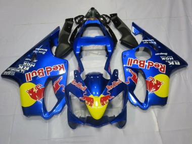 Carénages Moto Honda CBR600 F4i 2001-2003 - Bleu Jaune Red Bull Vendre